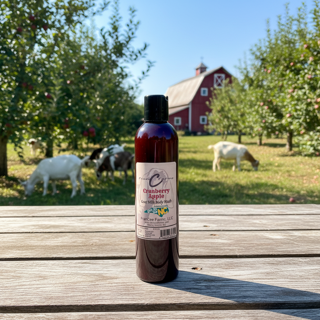 Cranberry Apple Goat Milk Body Wash
