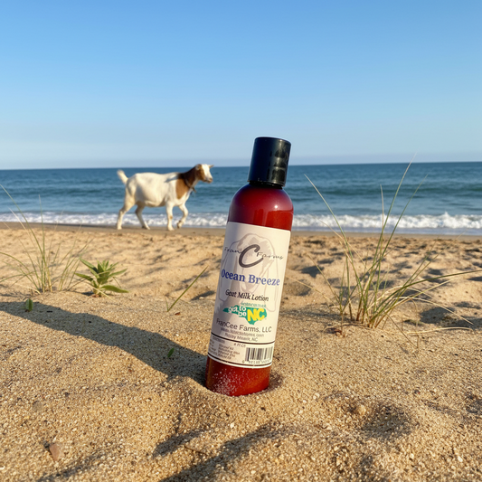 Ocean Breeze Goat Milk Lotion product image 2 from FRAN C FARMS