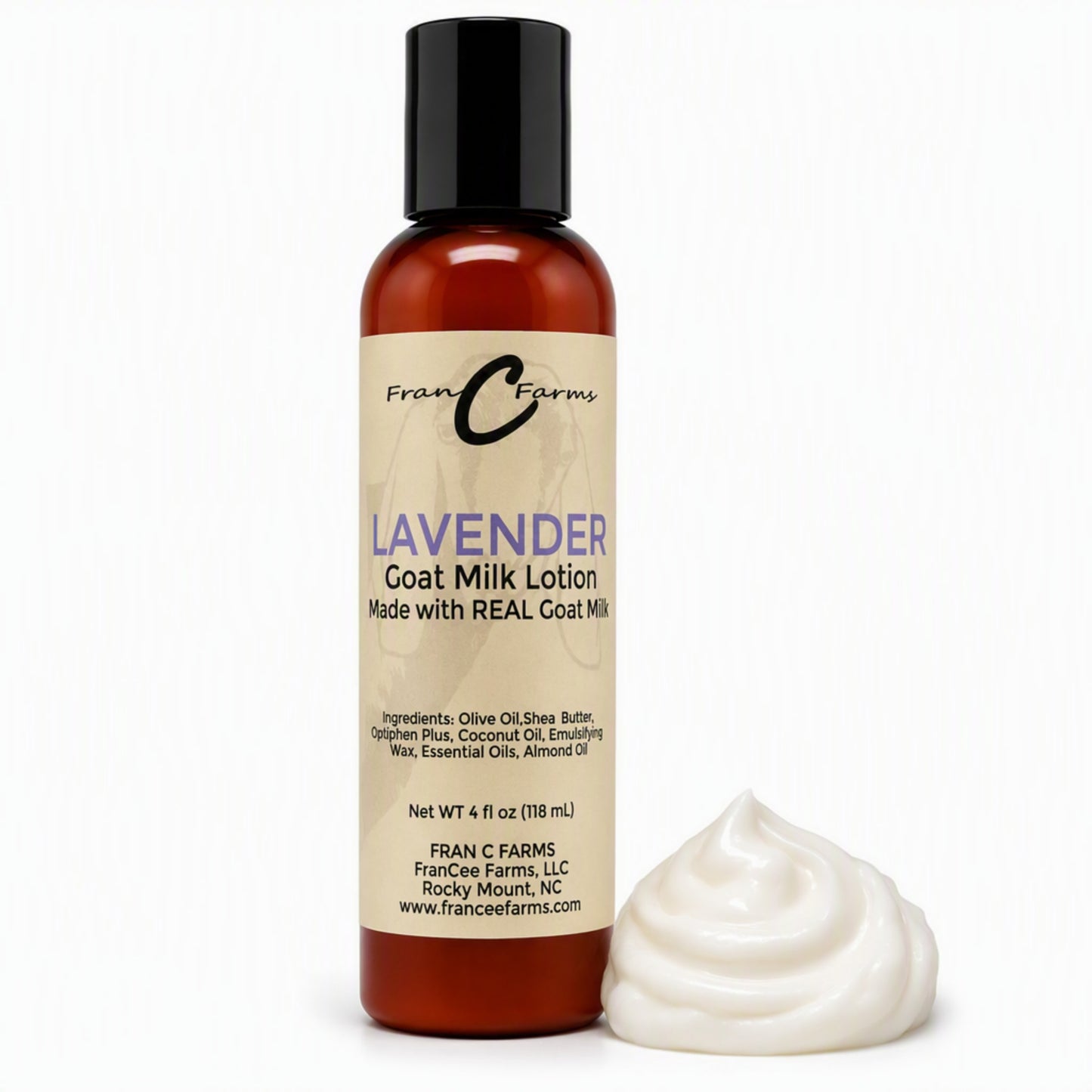 Lavender Goat Milk Lotion - Made with REAL Goat Milk