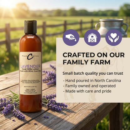 Lavender Goat Milk Lotion - Made with REAL Goat Milk