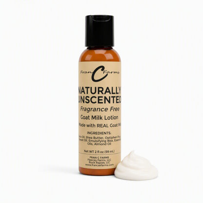 Naturally Unscented Goat Milk Lotion | FRAN C FARMS