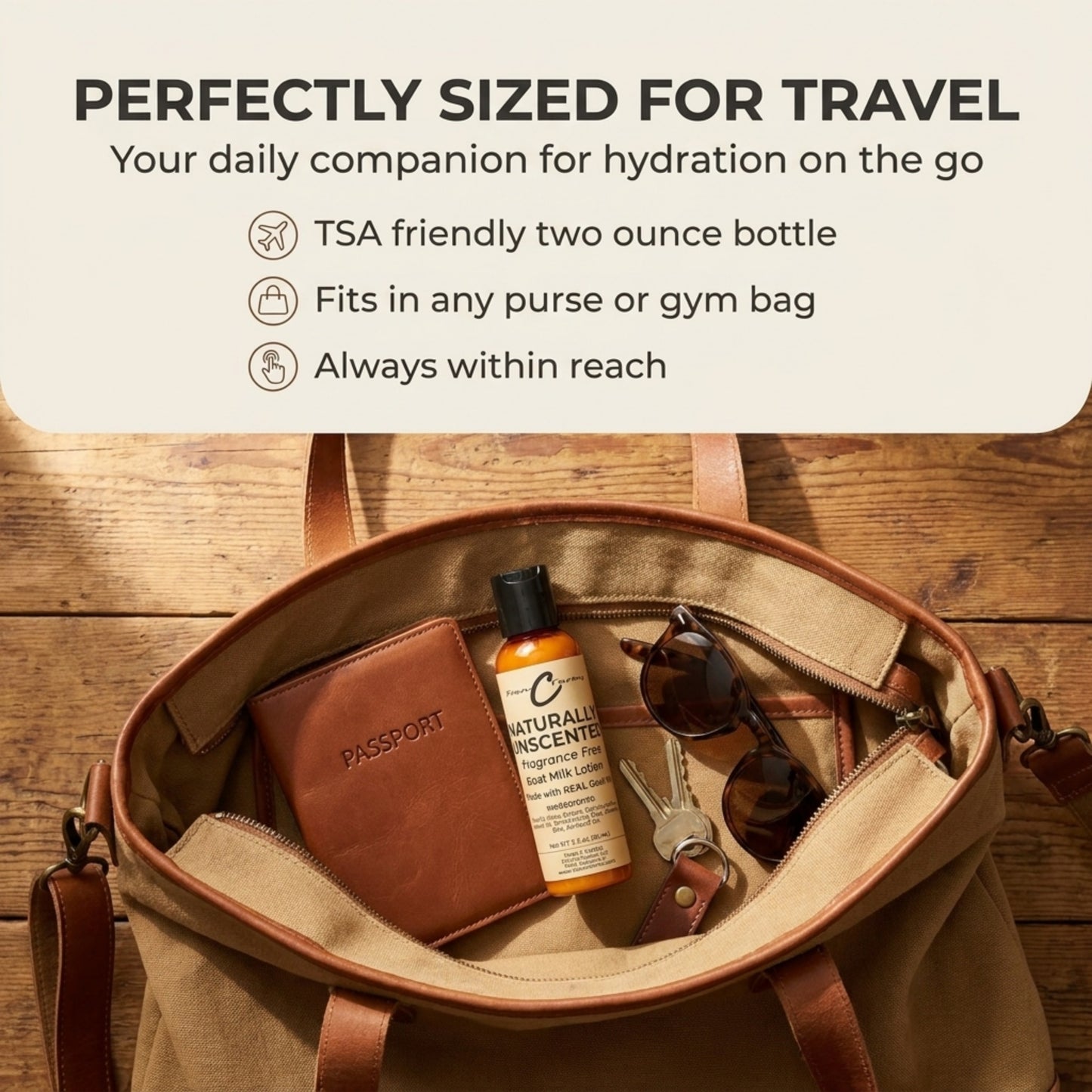 Naturally Unscented Goat Milk Lotion | FRAN C FARMS