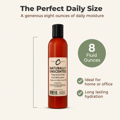 Naturally Unscented Goat Milk Lotion | FRAN C FARMS