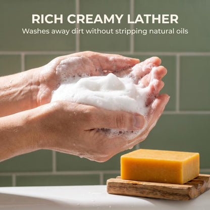 Turmeric Goat Milk Soap- Made With REAL Goat Milk