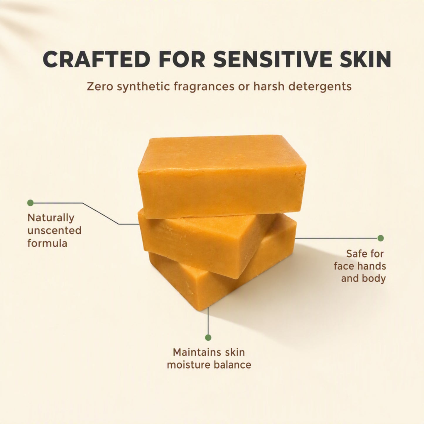 Turmeric Goat Milk Soap- Made With REAL Goat Milk