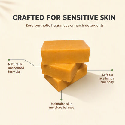 Turmeric Goat Milk Soap- Made With REAL Goat Milk