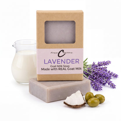 Lavender Goat Milk Soap | Made with REAL Goat Milk