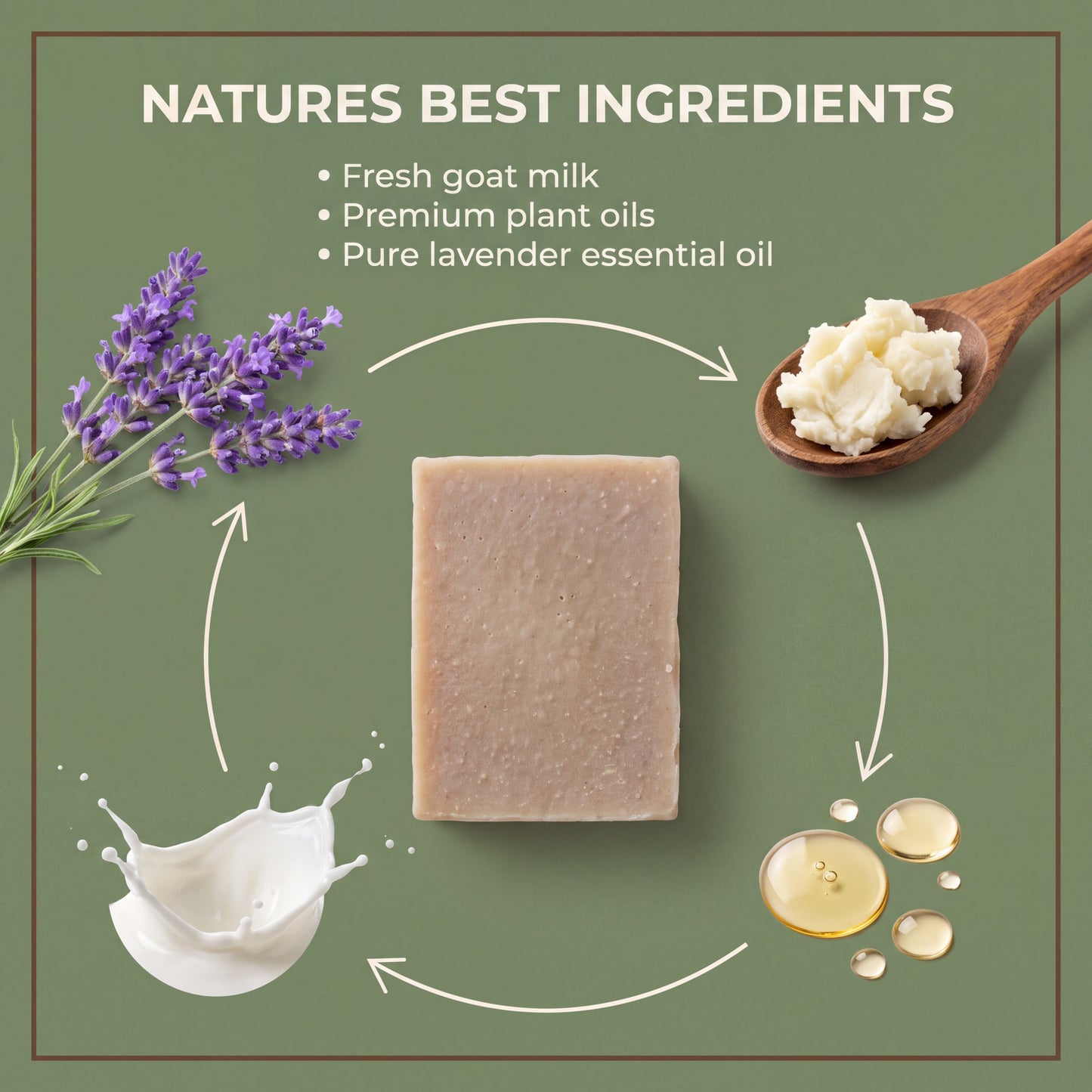 Lavender Goat Milk Soap | Made with REAL Goat Milk