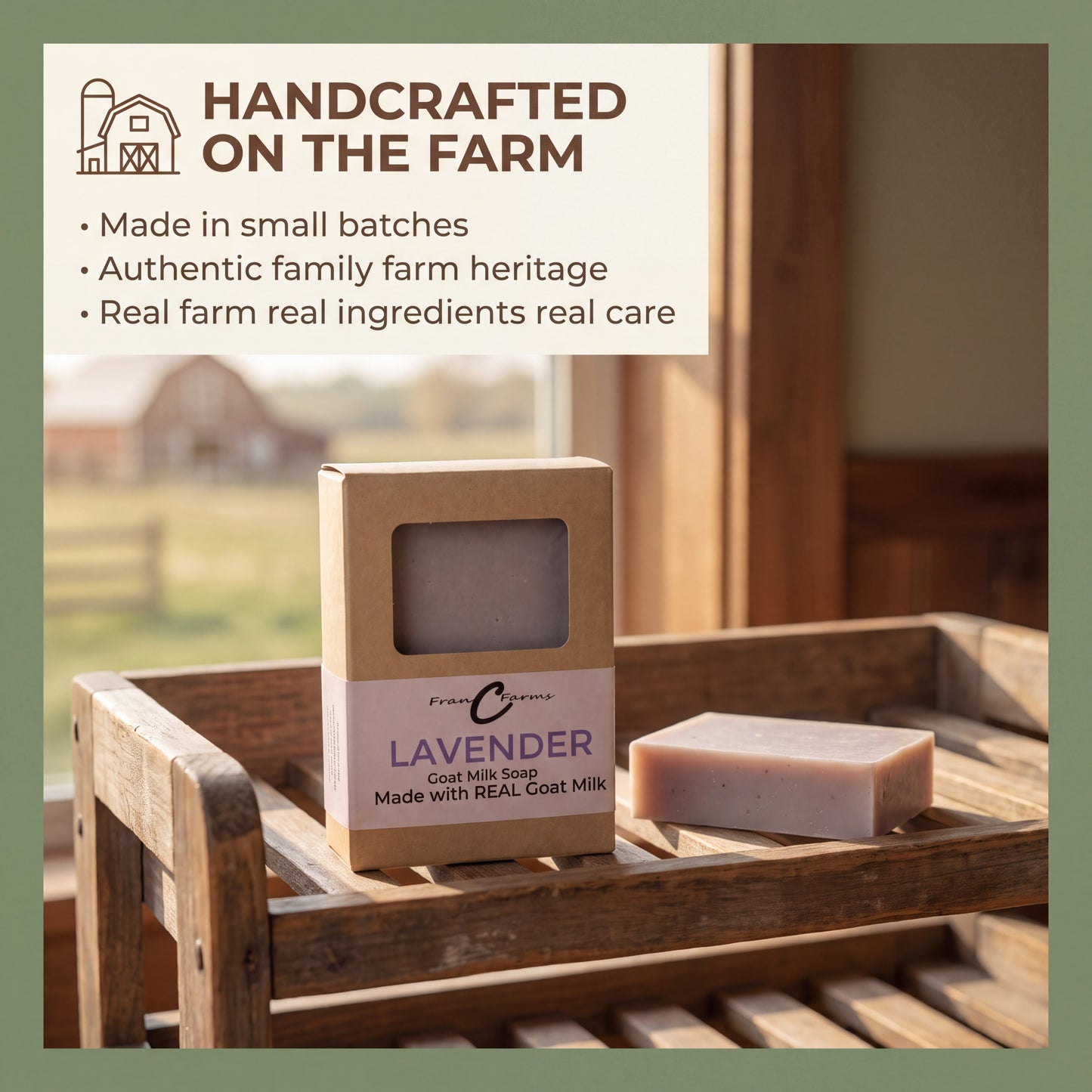 Lavender Goat Milk Soap | Made with REAL Goat Milk