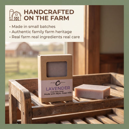Lavender Goat Milk Soap | Made with REAL Goat Milk