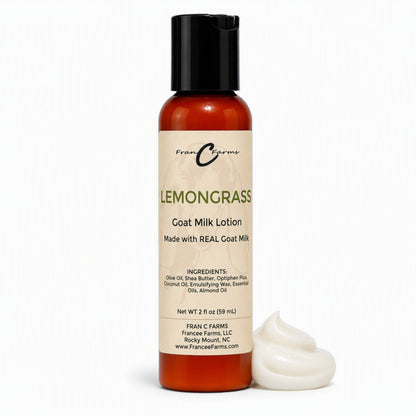 Lemongrass Goat Milk Lotion - Made With REAL Goat Milk