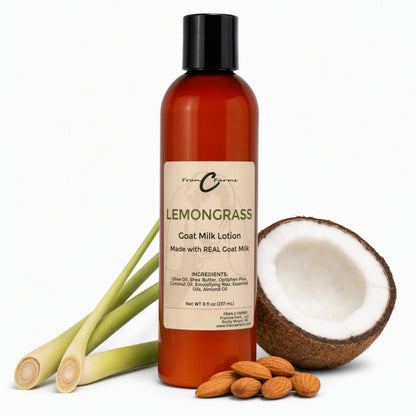 Lemongrass Goat Milk Lotion - Made With REAL Goat Milk
