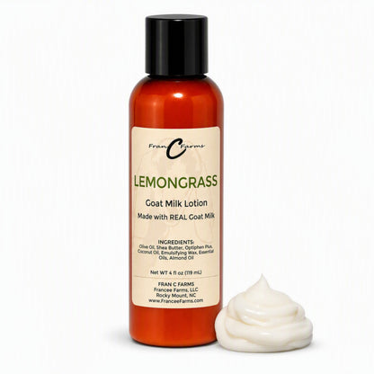 Lemongrass Goat Milk Lotion - Made With REAL Goat Milk