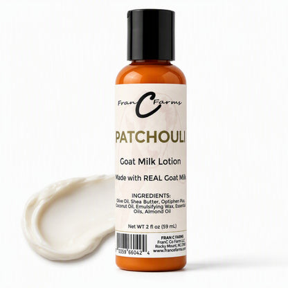 Patchouli Goat Milk Lotion – Made With REAL Goat Milk