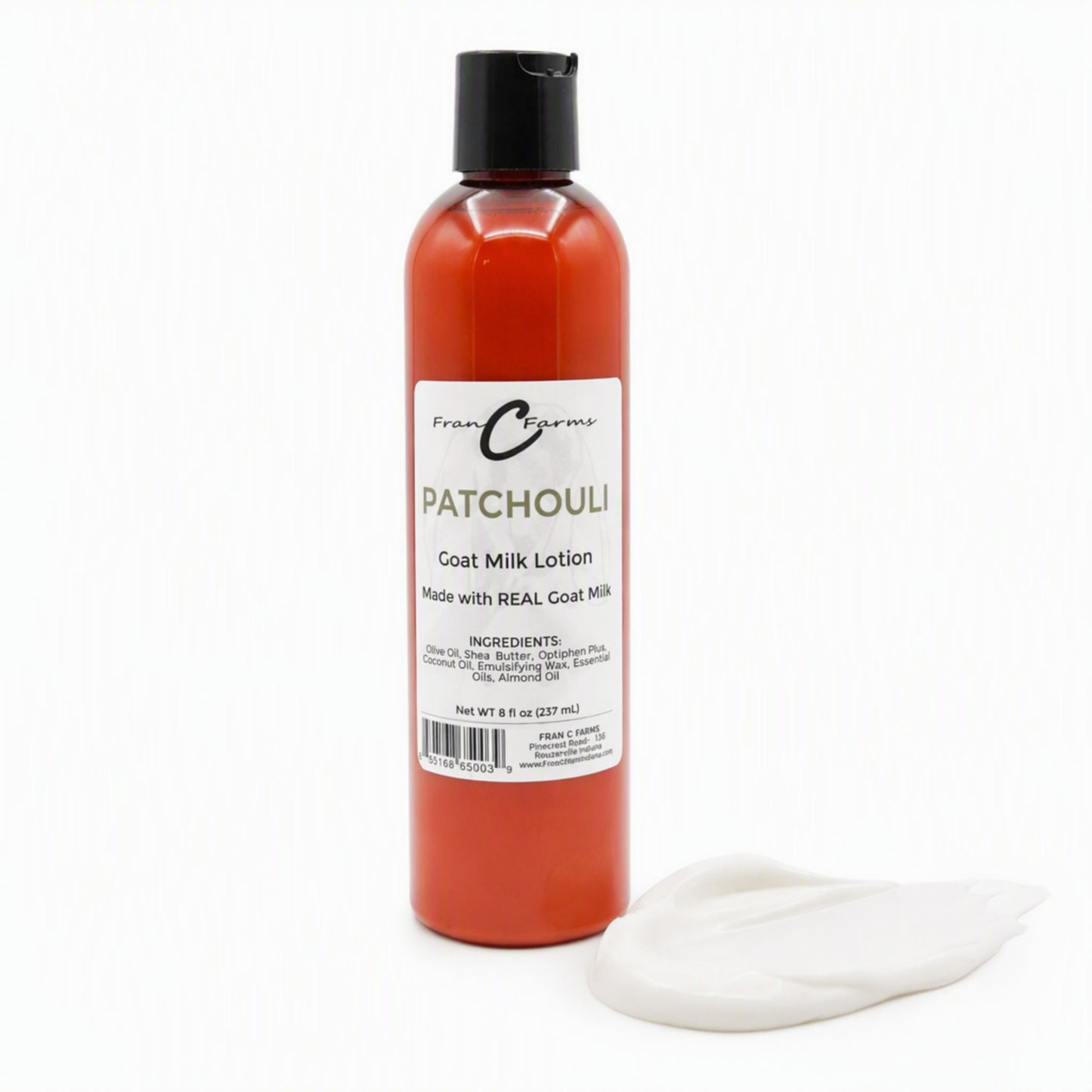 Patchouli Goat Milk Lotion – Made With REAL Goat Milk