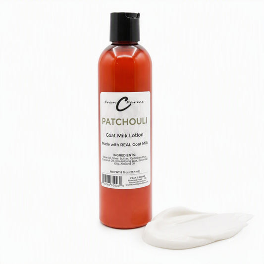 Patchouli Goat Milk Lotion – Made With REAL Goat Milk