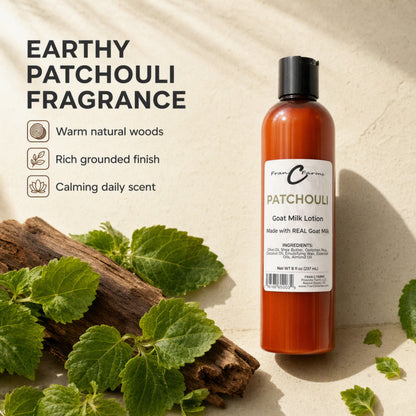 Patchouli Goat Milk Lotion – Made With REAL Goat Milk