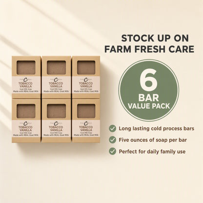 Tobacco Vanilla Goat Milk Soap product image 11 from FRAN C FARMS