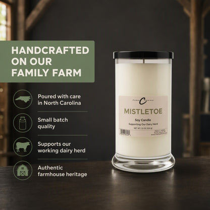 Mistletoe Soy Candle - 22 oz. Status Jar