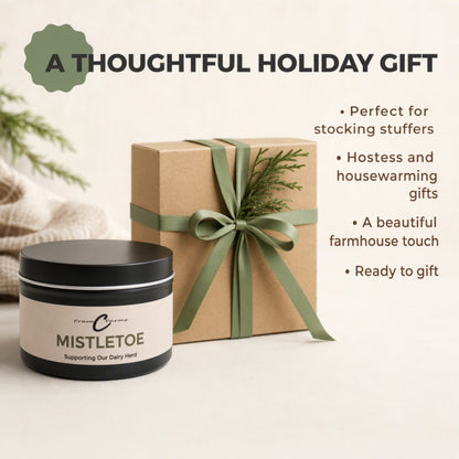 Mistletoe Soy Candle - 8 oz. Tin