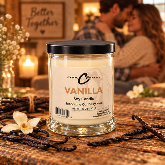 Vanilla Soy Candle - 12 oz. Status Jar