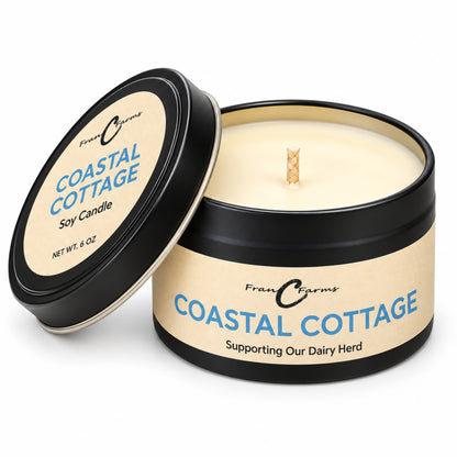 Coastal Cottage Soy Candle - 8 oz. Tin
