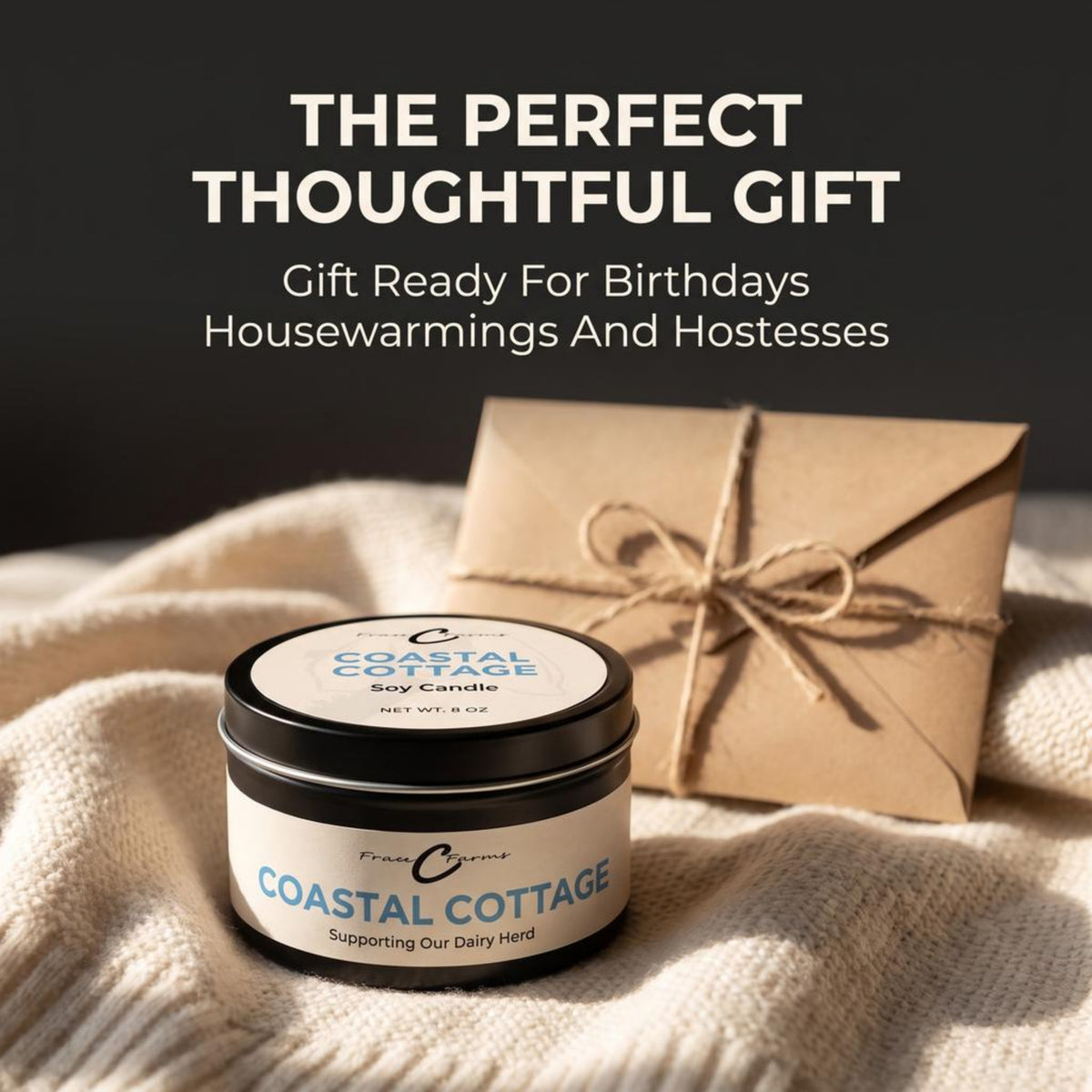 Coastal Cottage Soy Candle - 8 oz. Tin