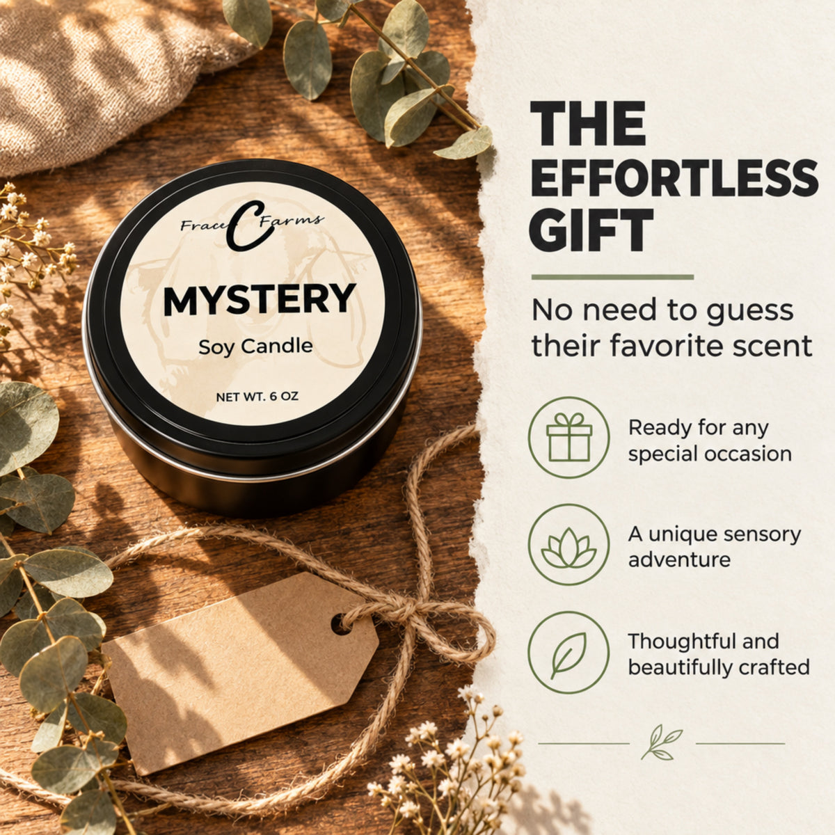 Mystery Candle Tin
