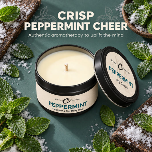 Peppermint Soy Candle Tin