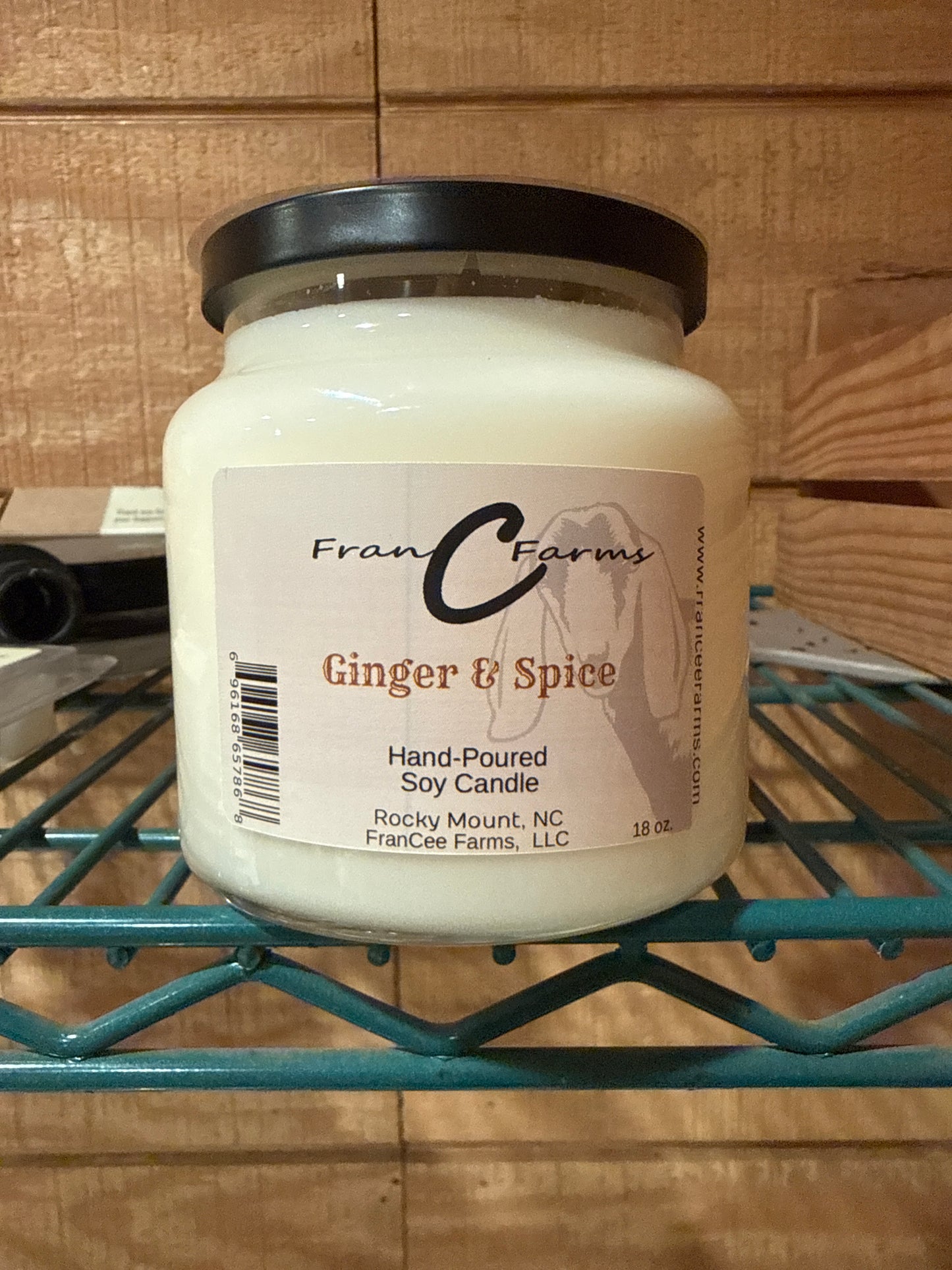 Ginger & Spice Apothecary Candle