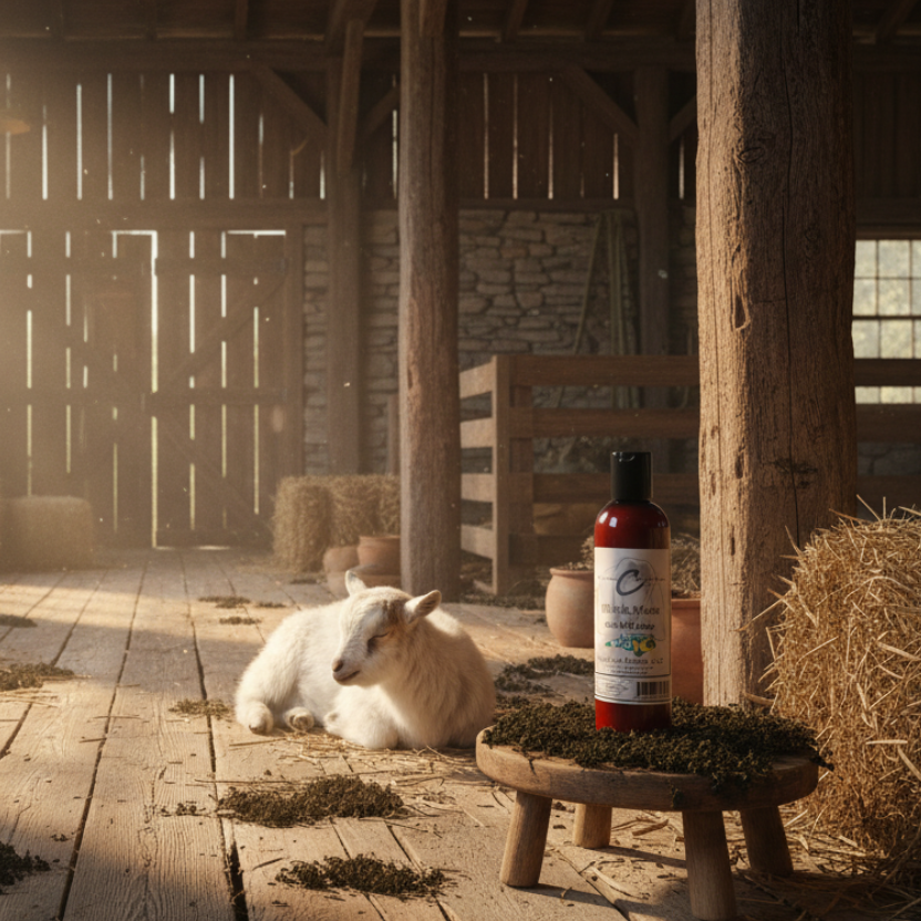Black Moss Goat Milk Lotion