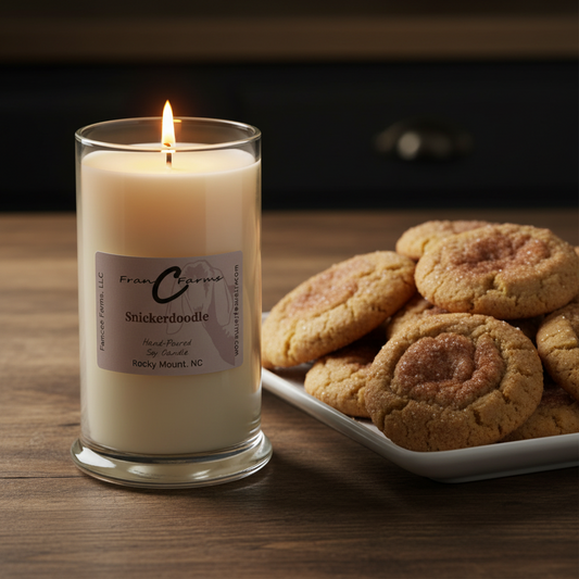 Snickerdoodle Soy Candle - 22 oz. Status Jar