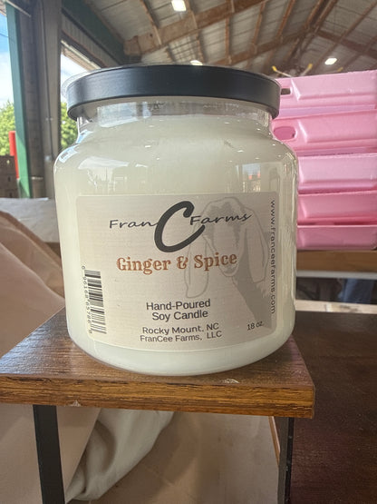 Ginger & Spice Apothecary Candle