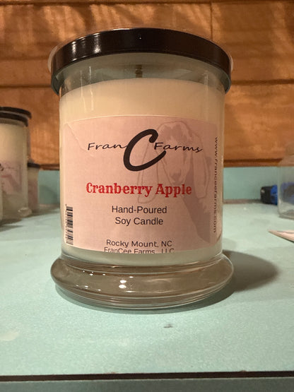 Cranberry Apple Candle (12/S)