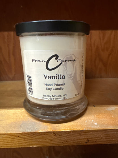 Vanilla Soy Candle - 12 oz. Status Jar
