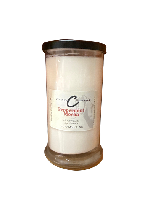 Peppermint Mocha Soy Candle