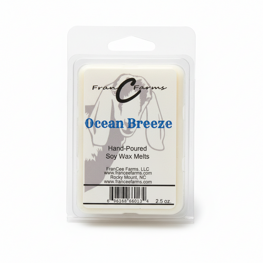 Ocean Breeze Soy Wax Melts product image 2 from FRAN C FARMS