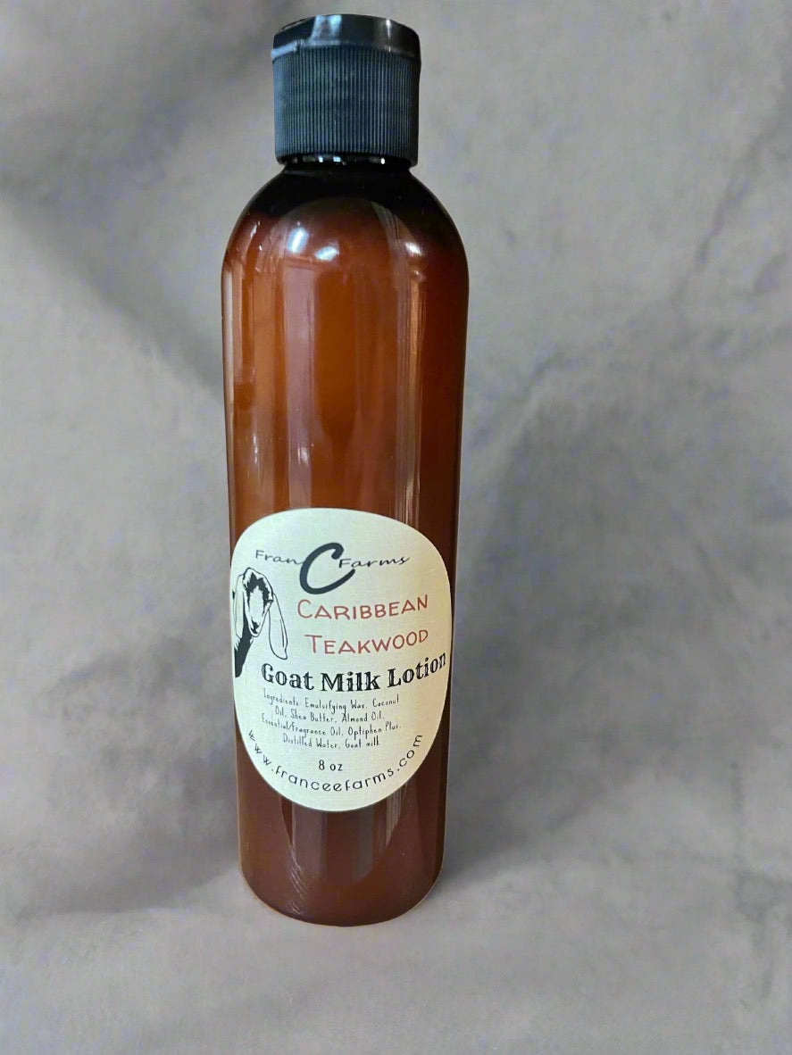 Caribbean Teakwood Goat Milk Lotion