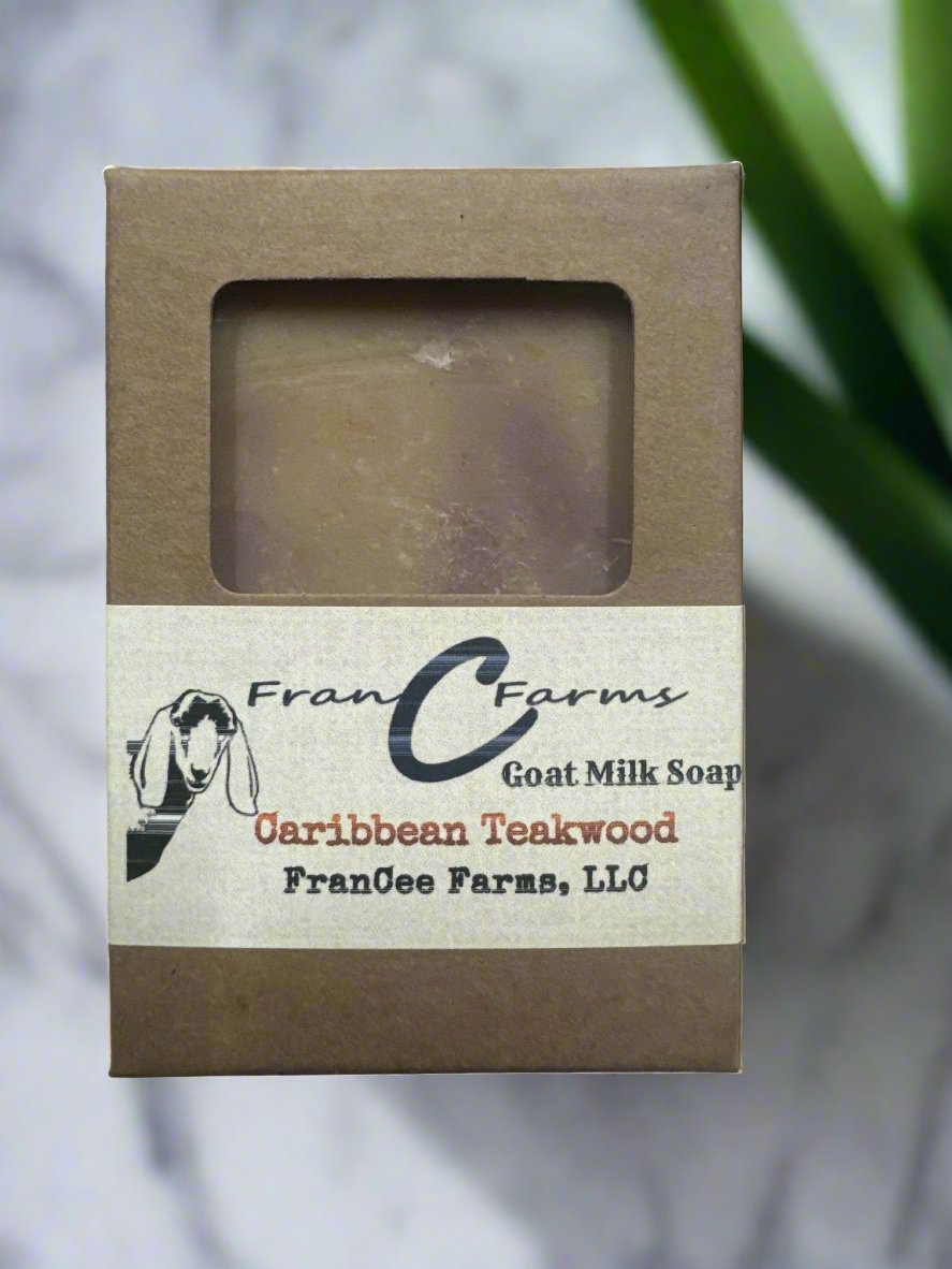 Caribbean Teakwood Goat Milk Soap