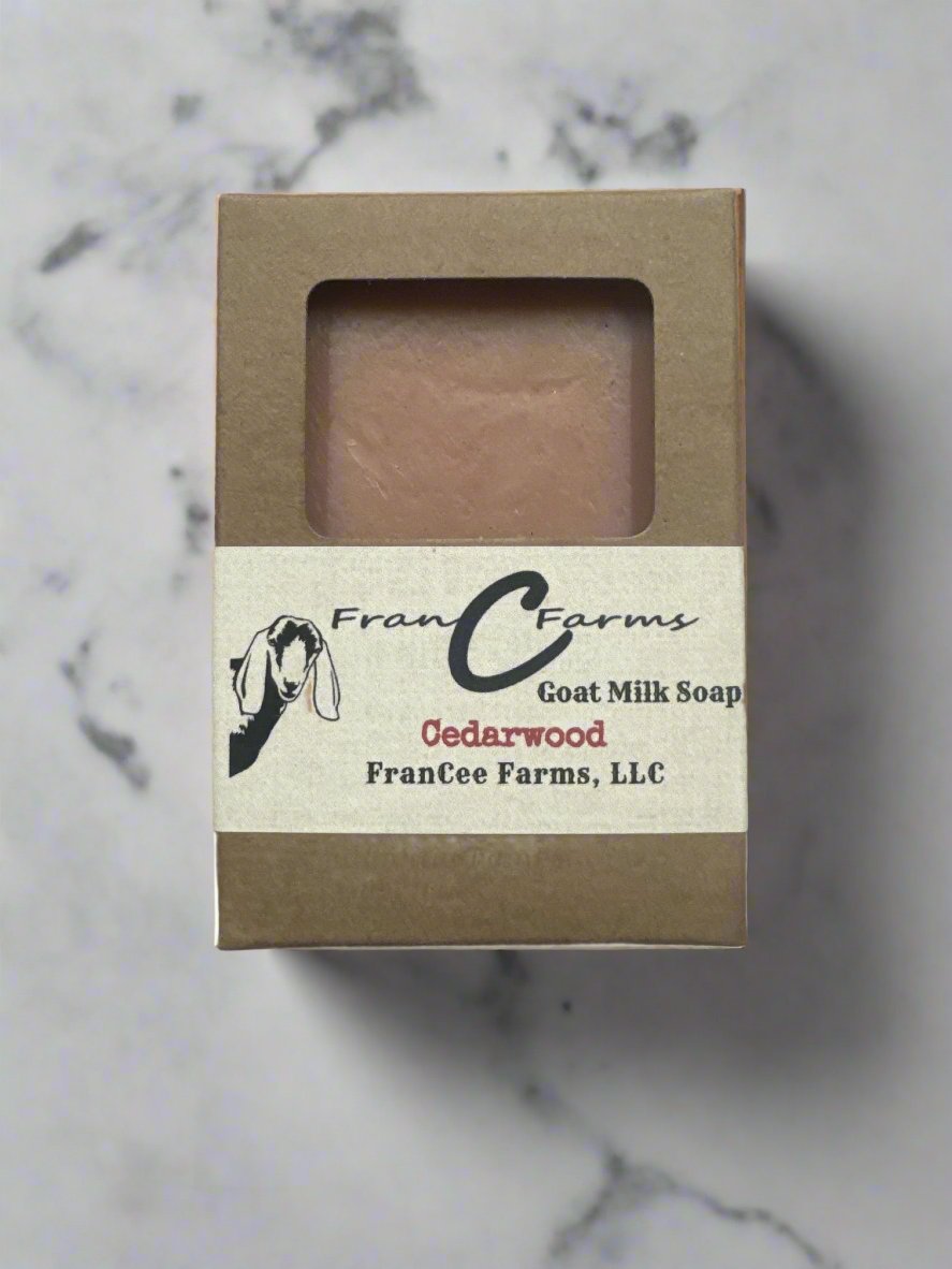 Cedarwood Goat Milk Soap