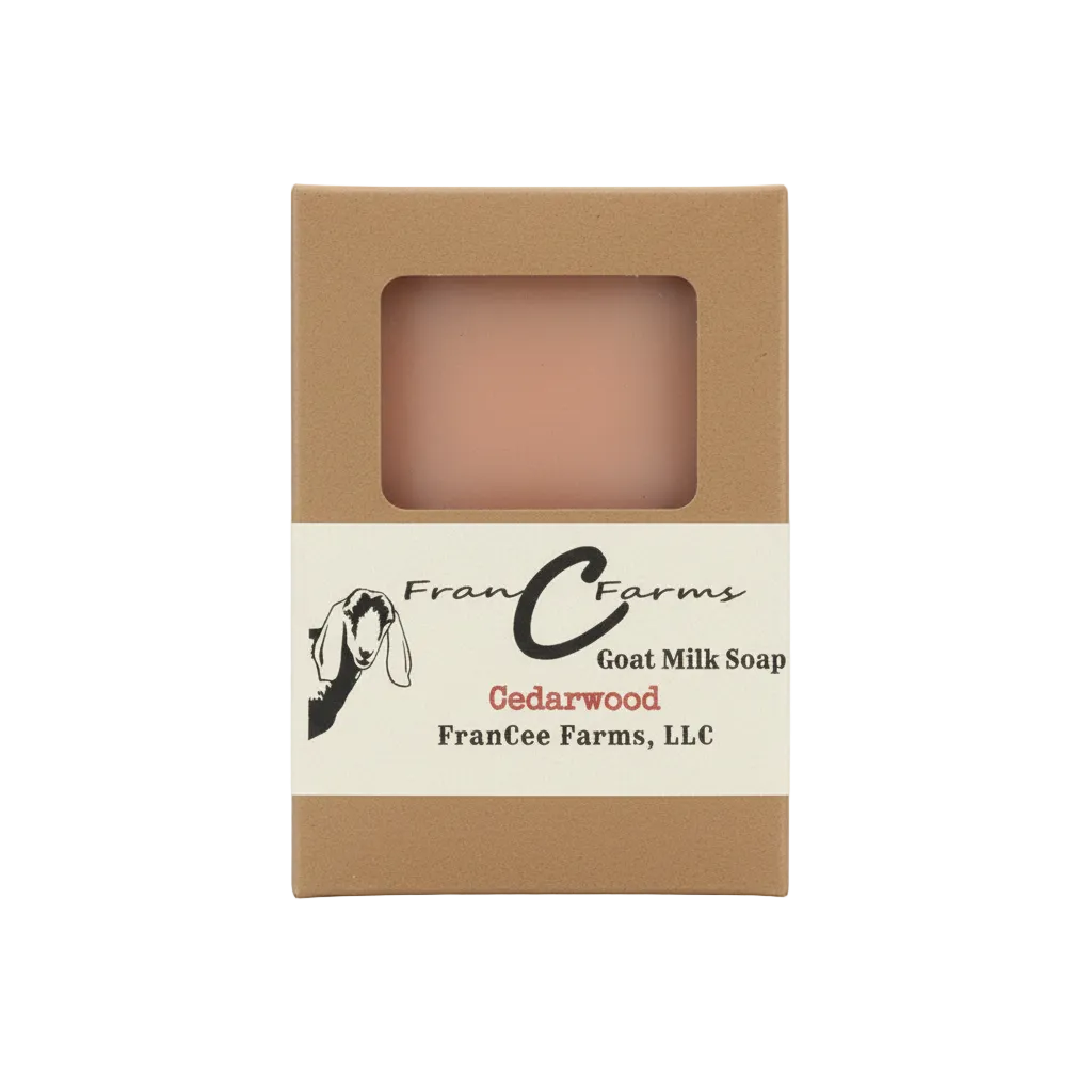 Cedarwood Goat Milk Soap