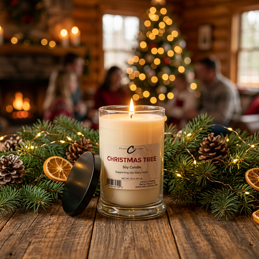 Christmas Tree Soy Candle - 22 oz. Status Jar