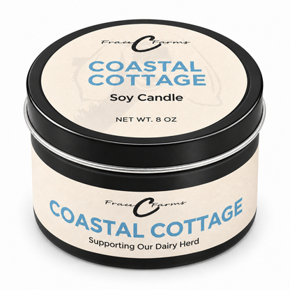 Coastal Cottage Soy Candle - 8 oz. Tin