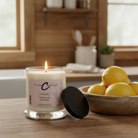 Lemon Soy Candle - 12 oz. Status Jar