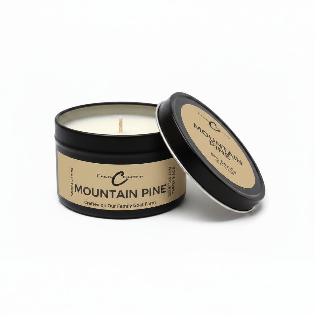 Mountain Pine  Candle Tin
