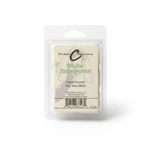 White Eucalyptus Soy Wax Melts product image 2 from FRAN C FARMS