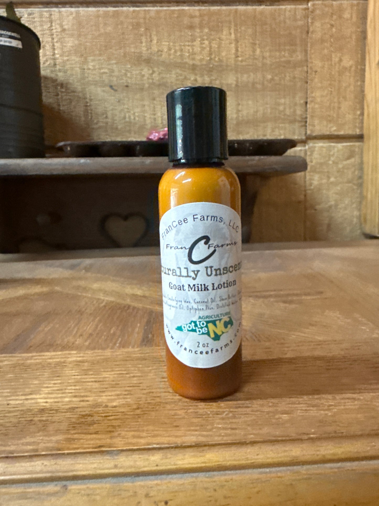 Naturally Unscented Goat Milk Lotion