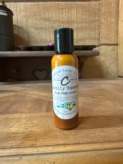 Naturally Unscented Goat Milk Lotion