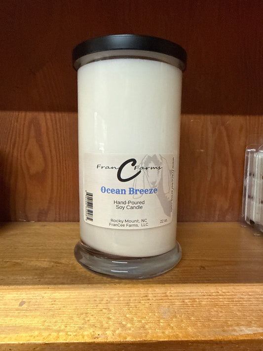 Natural Soy Ocean Breeze Candle 21/S