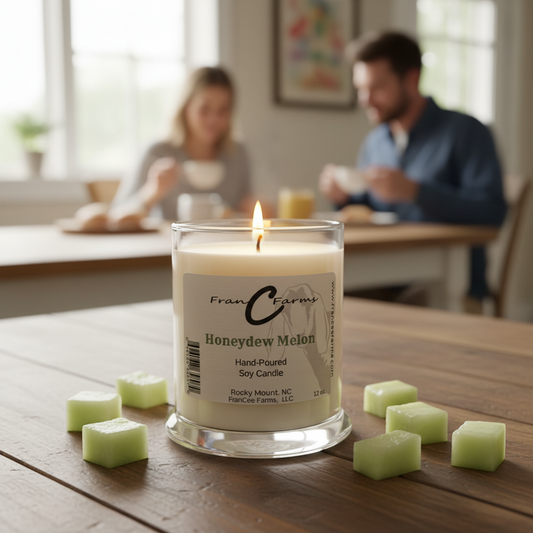 Honeydew Melon Soy Candle - 12 oz. Status Jar